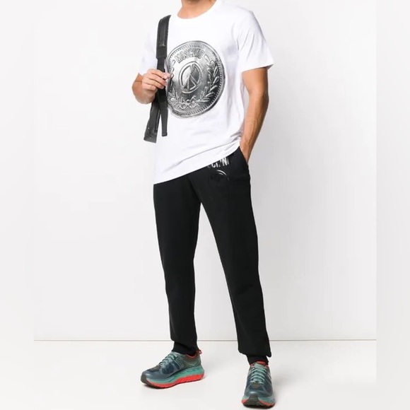 MOSCHINO SWEATPANTS / Joggers.  Black on black - Picture 1 of 15